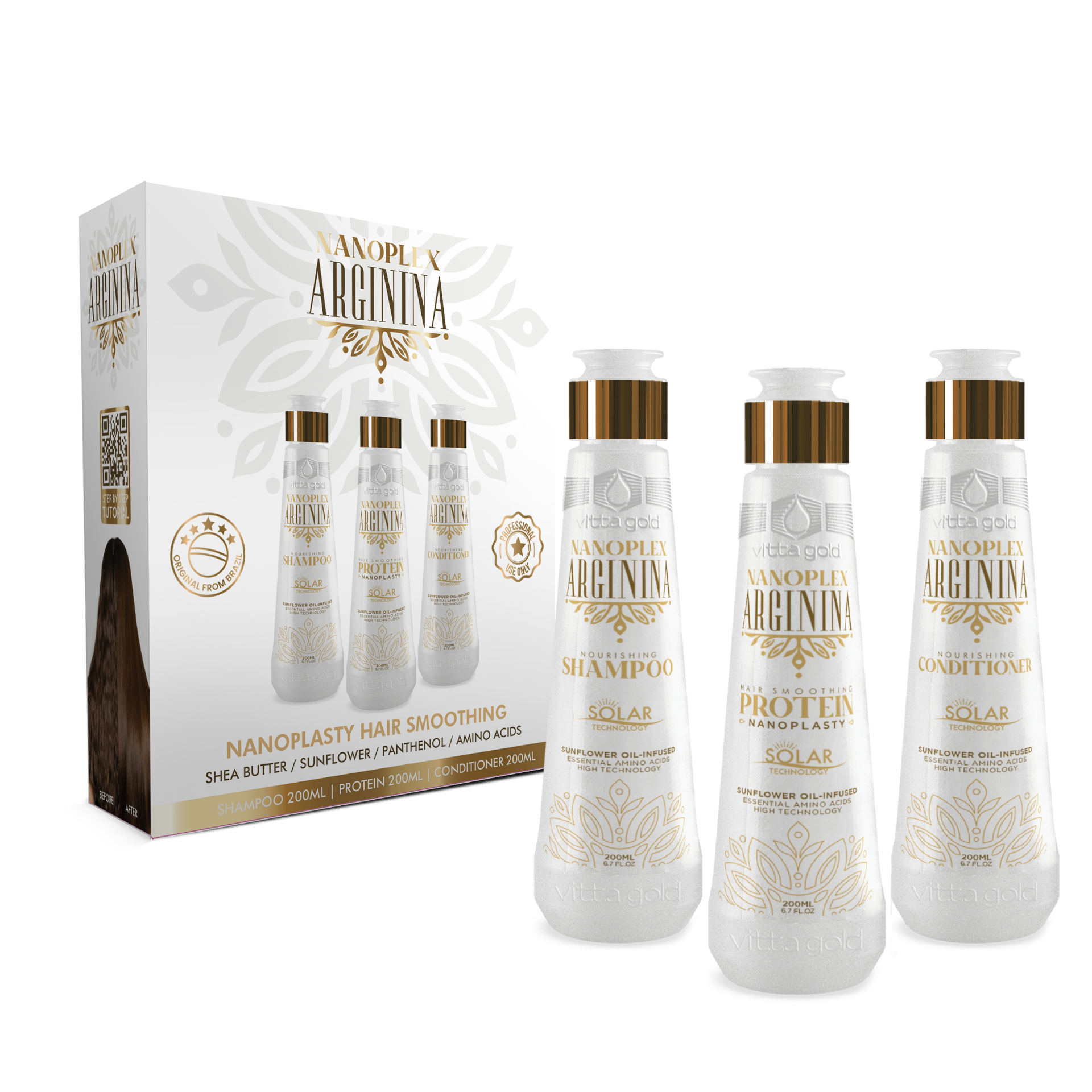 Nanoplex Solar™ Hair Straightening Intro Set